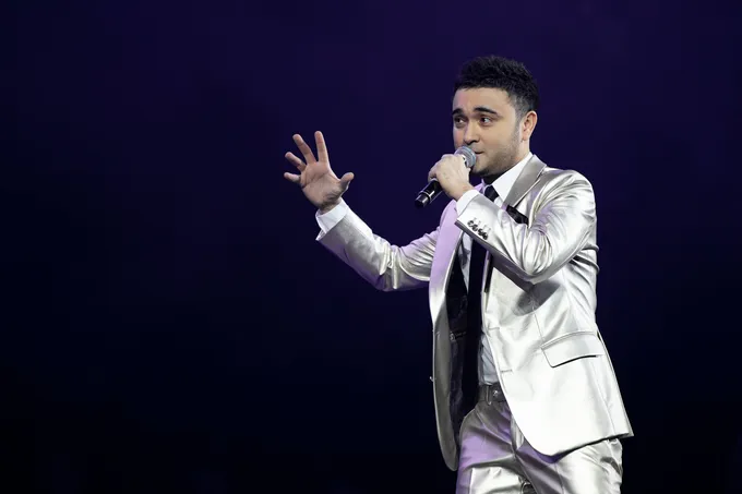 Новогодние выступления в парке Yangi Oʻzbekiston