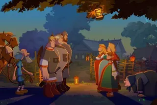 Три богатыря и свет клином