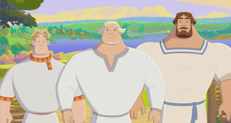 Три богатыря и свет клином