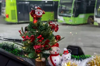 График работы автобусов изменят на новогодние праздники