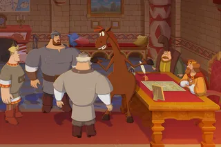 Три богатыря и свет клином