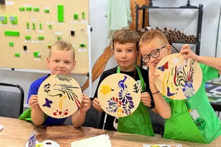 Творческий мастер-класс «Настенные часы»