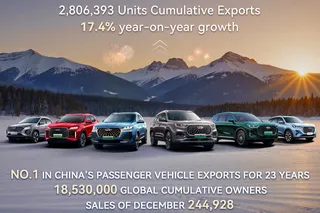 Chery Group завершила 2025 год рекордами: продажи 2,8 млн автомобилей и новые рубежи в экспорте