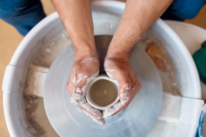 Гончарный мастер-класс в Human House