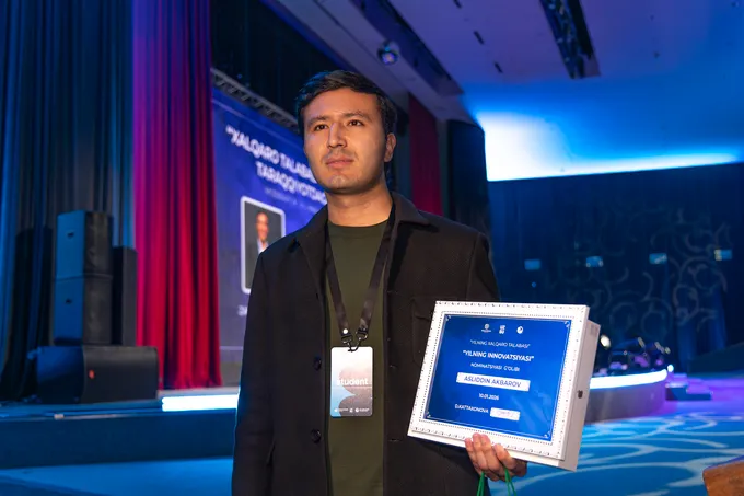 В Ташкенте прошла церемония награждения премии «Международный студент года» 2026