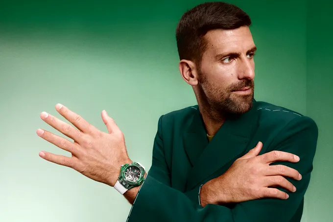 Hublot представил Big Bang Tourbillon Novak Djokovic GOAT Edition — трилогию часов в честь Новака Джоковича