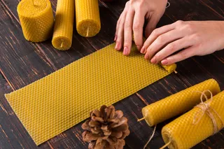 Мастер-класс по изготовлению восковых свечей