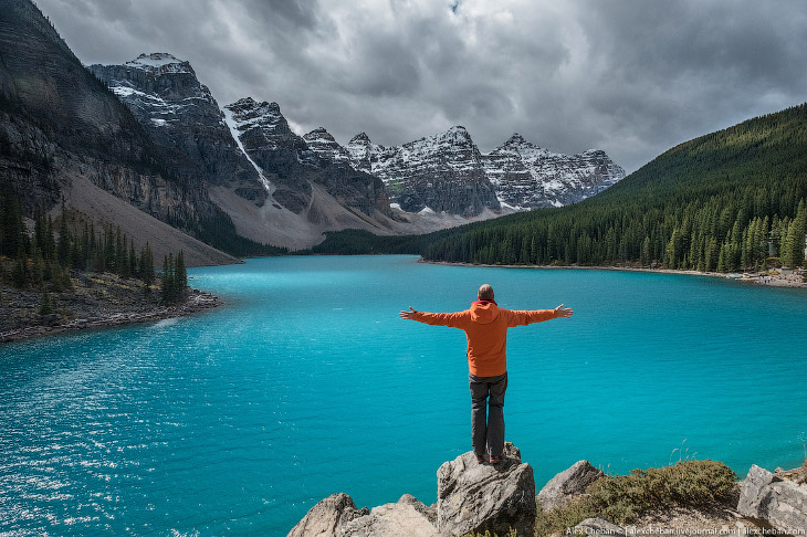 Kanada, Qoyali togʻlar