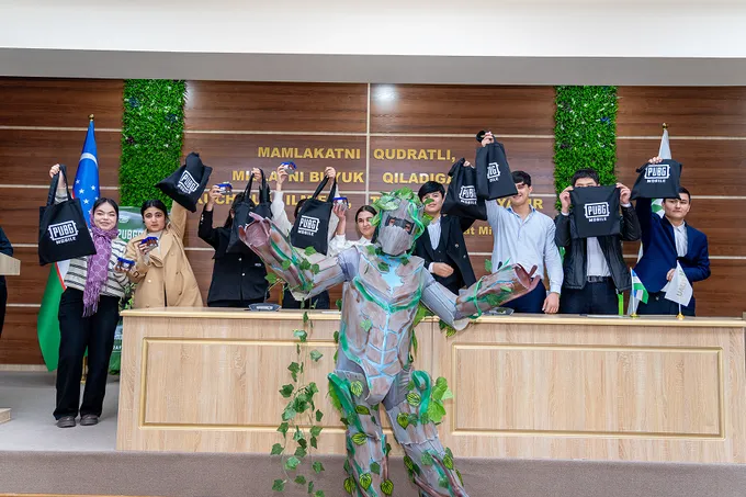 PUBG Mobile и молодежный союз ТГАУ объединились для инициативы по озеленению города