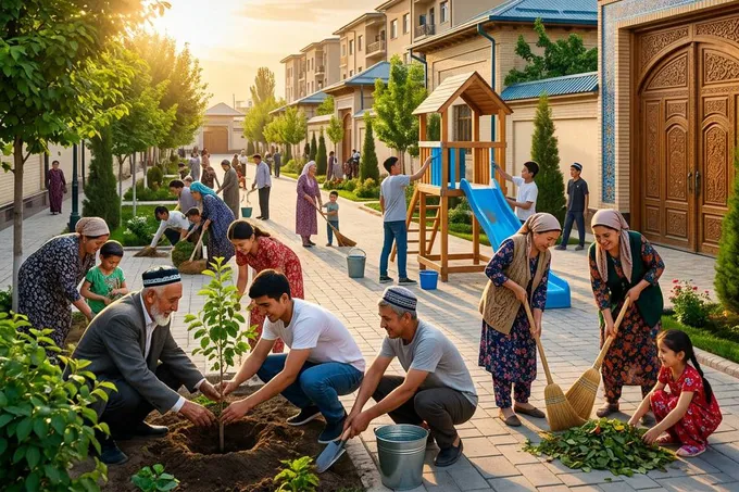 В Узбекистане 13 и 14 марта пройдет общенациональный благотворительный хашар