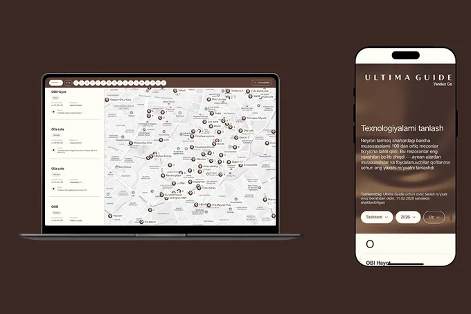 Toshkent bo‘yicha yangilangan Ultima Guide'ga kiritish uchun nomzod restoranlar ro‘yxati e’lon qilindi