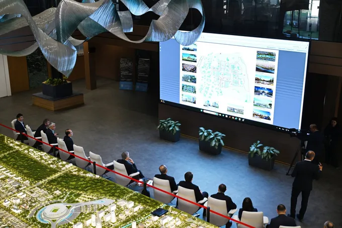 В Новом Ташкенте планируют создать комплекс «Великий Шелковый путь»