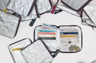 Kanishka представили кошелек, почти полностью созданный из переработанных материалов