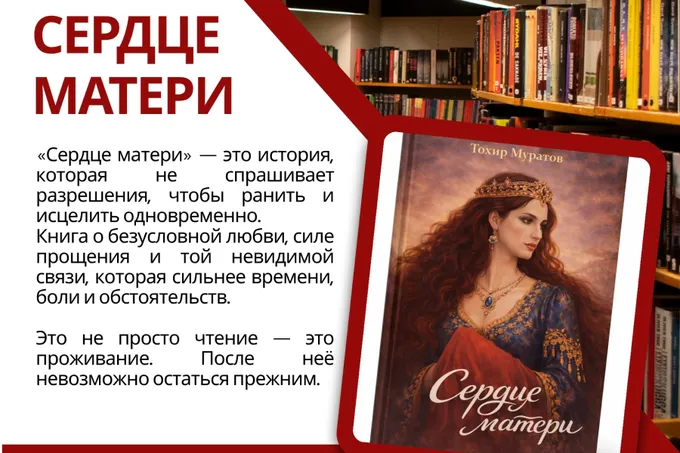 Книга, о которой будут говорить: Asian Book House выпускает «Сердце матери» Тохира Муратова