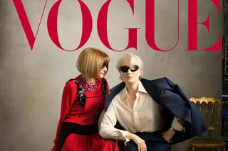 Мерил Стрип и Анна Винтур появились на обложке Vogue