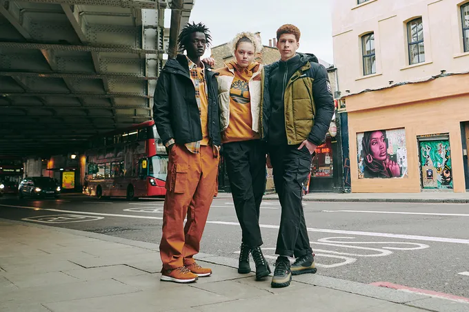 Акция в Timberland