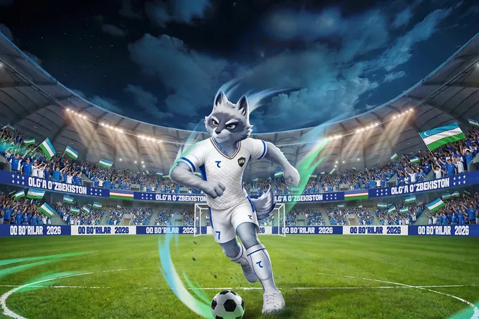 Futbol boʻyicha Oʻzbekiston terma jamoasining JCh uchun timsoli e'lon qilindi