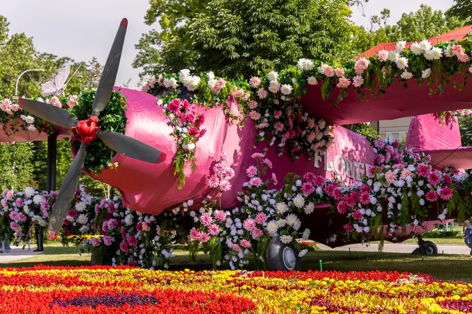 Foto: Tashkent Flower Fest atmosferasi