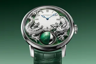 Arnold & Son представили платиновые часы Luna Magna с императорским драконом и редким вердитом