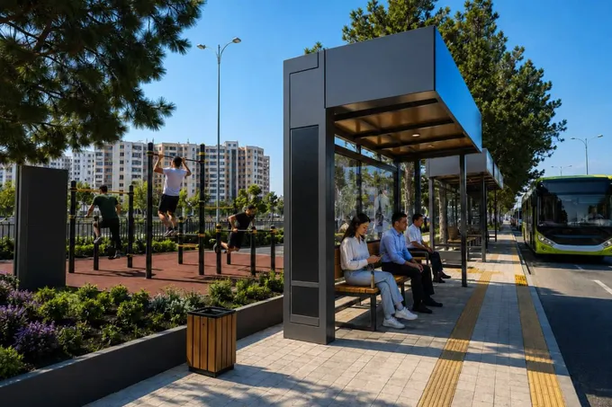 Toshkentda ilk sport-bekat ishga tushirildi