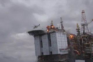 Пылающее море