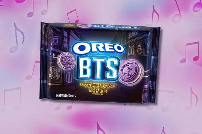 Oreo и BTS выпускают совместную серию печенья к 13-летию коллектива