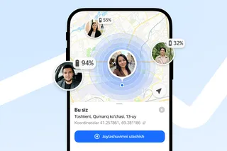 O‘zbekistonlik foydalanuvchilar endi Yandex Maps’da real vaqtdagi geopozitsiyani ulasha oladi