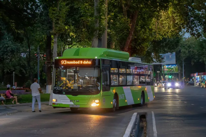 Toshkentda beshta avtobus yo‘nalishi vaqtincha o‘zgaradi