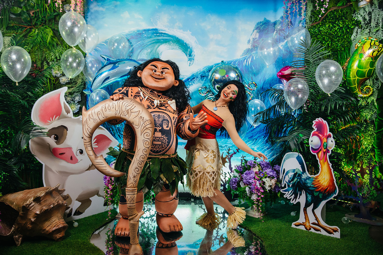 Детская интерактивная программа в Jungle Family Club