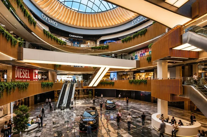 Забег Mallathon в Tashkent City Mall