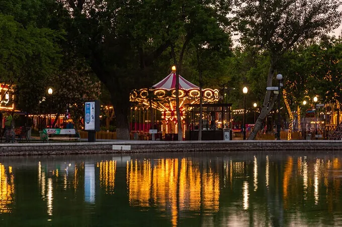 Дискотека 90-х в парке Tashkent City