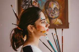 Занятия по интерьерной живописи в студии Artikul 32