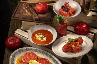 “Мясной”da Yusupov pomidorlari festivali