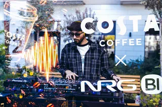 NRG-BI и Costa Coffee провели первый Coffee Rave в жилом комплексе San’at