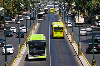 В Ташкенте ограничили движение на двух дорогах из-за строительства BRT