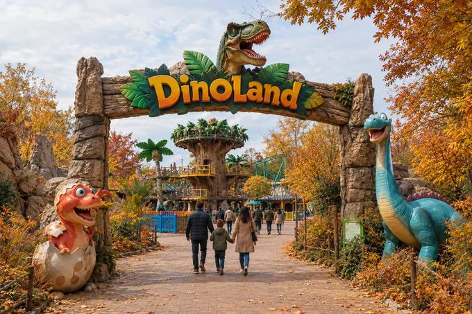 Акция в парке Dinoland