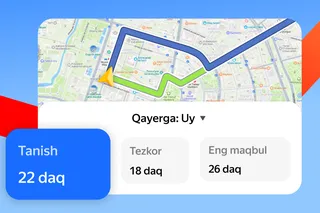 Yandex Maps marshrutlarni haydovchilarga moslashtira boshladi